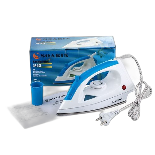 Fer à vapeur domestique portatif prise ue