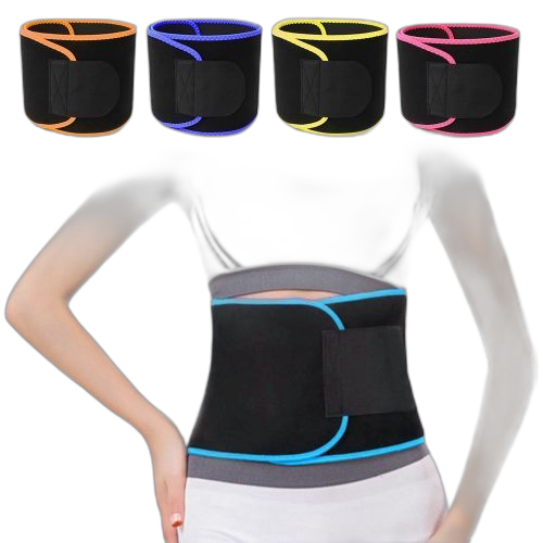 Gaine ceinture lombaire unisexe taille standard bleu