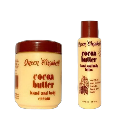 Gamme elizabeth cocoa butter lotionet creme