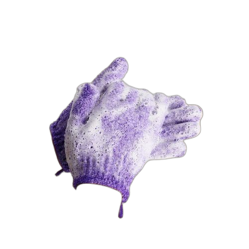 Gants de bain exfoliants, gants exfoliants double face pour beauté spa massage peau douche scrubber