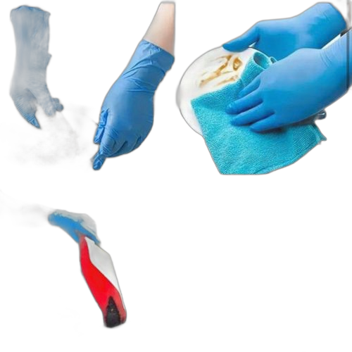 Gants protection main jetable 50pieces