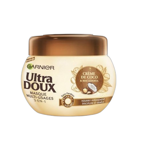 Garnier masque multi usages 3 en 1 crème de coco & macadamia 320ml