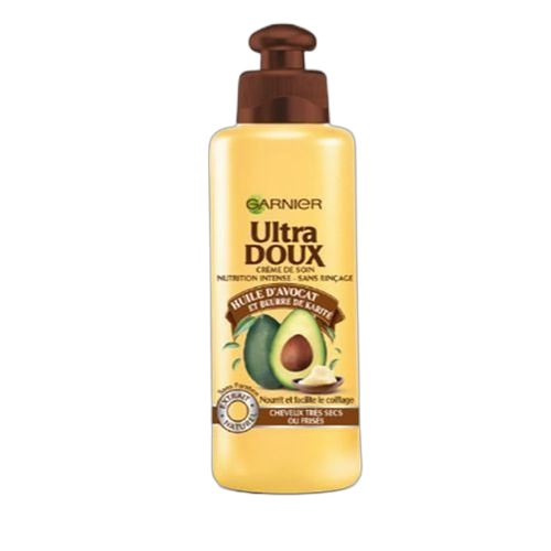 Garnier soin sans rinçage ultra doux à l'huile d'avocat et beurre de karité 200ml