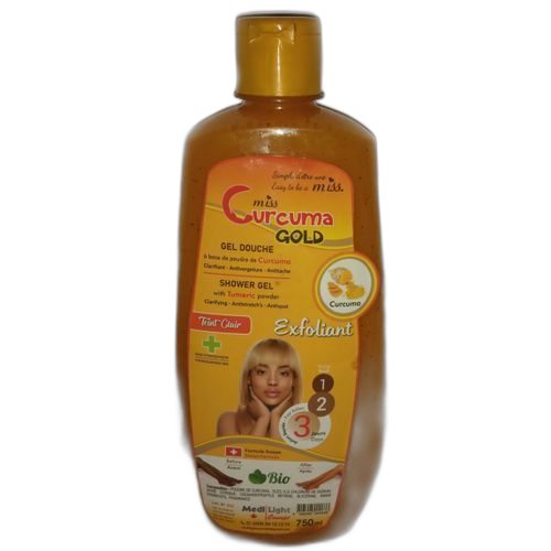 Gel douche curcuma gommant 940 ml