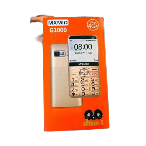 General mxmid g1000african edition dual sim wireless fm torch 2.4"cell phone gold