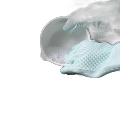 Gants de ménage et lave vaisselle en silicone multifonctionnel
