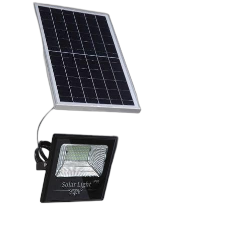 Lampe projecteur avec panneau solaire avec télécommande 400w