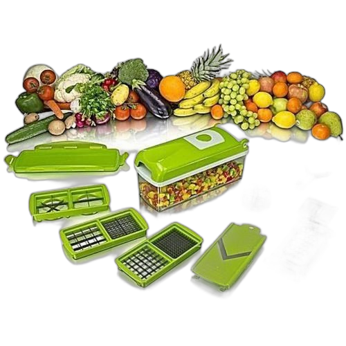 Genuis nicer dicer découpe fruits et légumes plus 12pcs