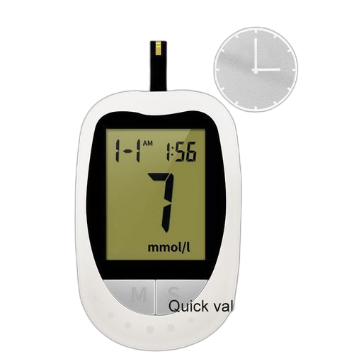 Glucomètre tests de santé noir & blanc