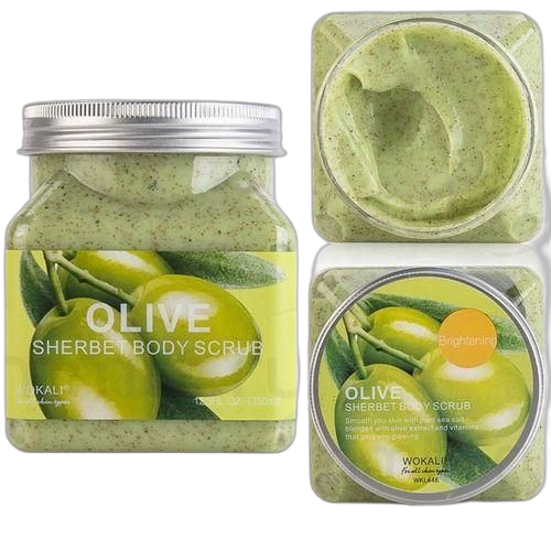 Gommage corporelle olive