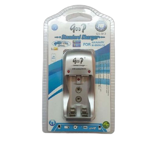 Goop gd 812b standard battery charger for aa/aaa/9v rechargeable batteries