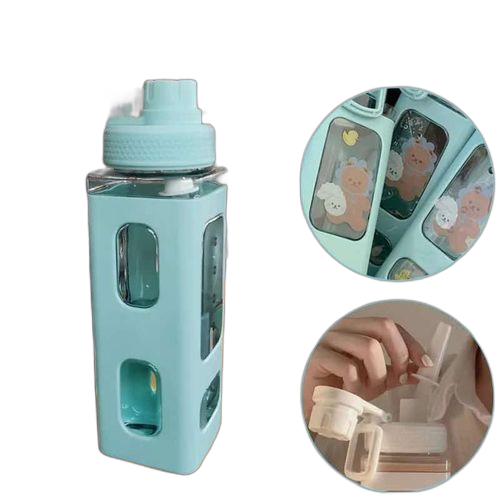 Gourde enfant tres pratique vert