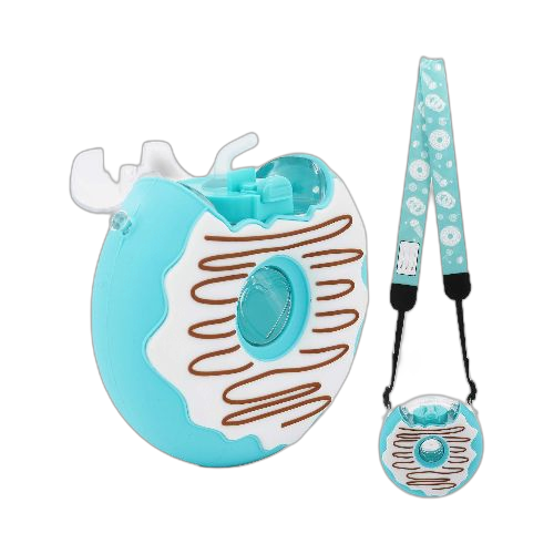 Gourdes pour enfants forme donuts bleu