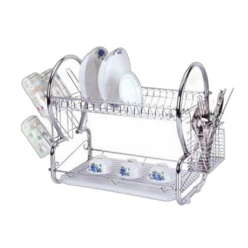 Égouttoir range vaisselle en acier inoxydable