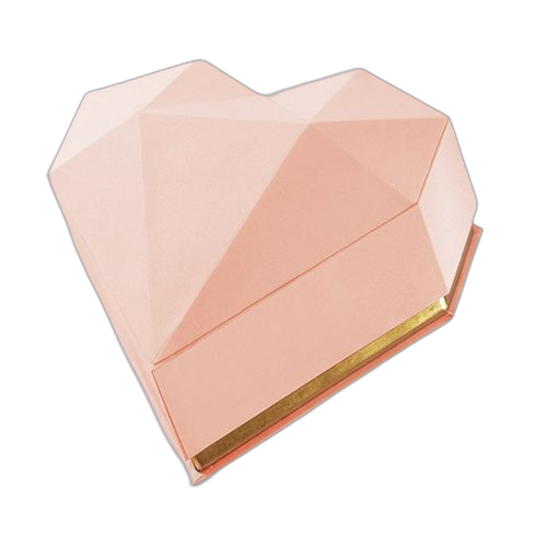 Grand coffret cadeaux 3d haut de gamme rose, boite de rangement d'emballage – Image 2