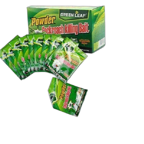 Green leaf 5 sachets poudre de feuille verte antiparasitaire lutte contre les cafards