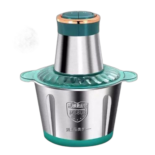Hachoir 2l en inox 2 vitesses