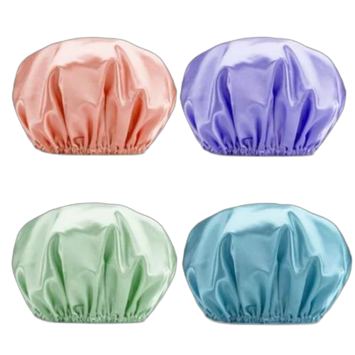 Hair accessory lot de 4 bonnets multi usage