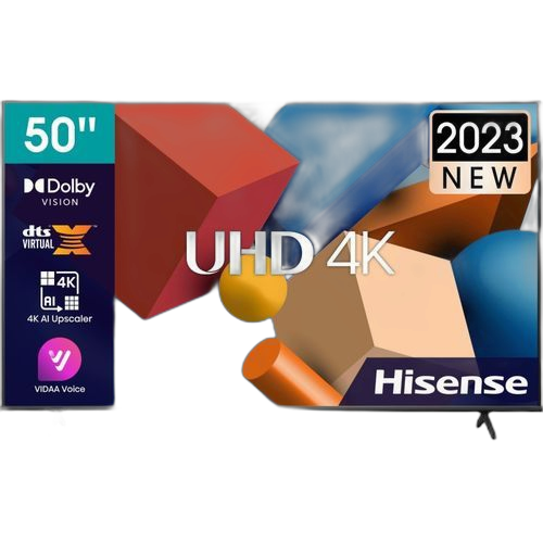 Hisense smart tv 50 pouces 50a6n uhd 4k smart vidaa noir garantie 12 mois