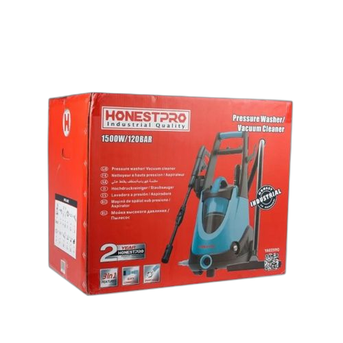 Honest nettoyeur haute pression et aspirateur industriel 1500w/120bar, 3 en 1 – Image 4