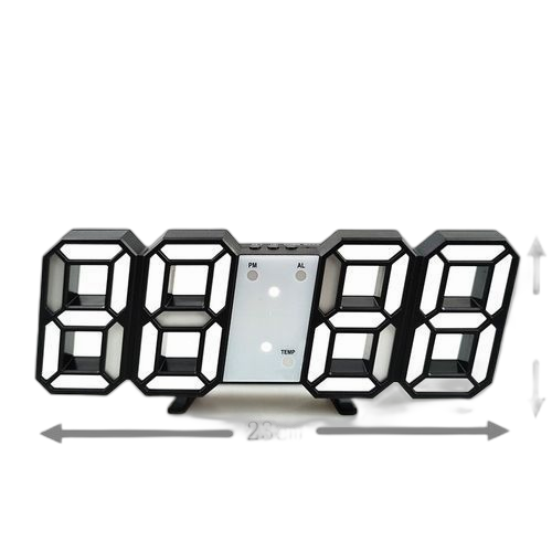 Horloge murale numérique led
