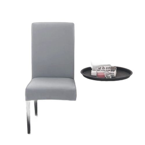 Housse de chaise pour salle à manger matière: velours par (lot) couleur: marron – Image 14