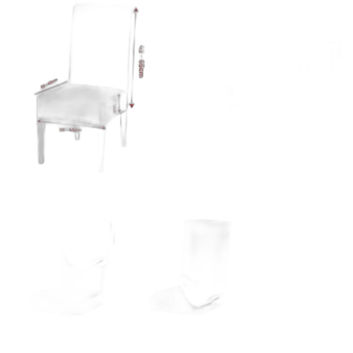 Housse de chaise pour salle à manger matière: velours par (lot) couleur: marron – Image 5