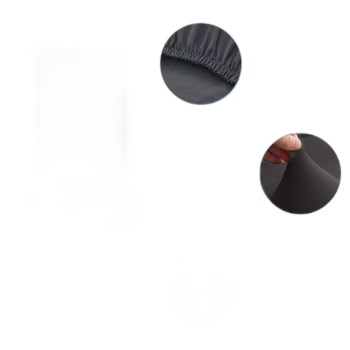 Housse de chaise pour salle à manger matière: velours par (lot) couleur: marron – Image 8