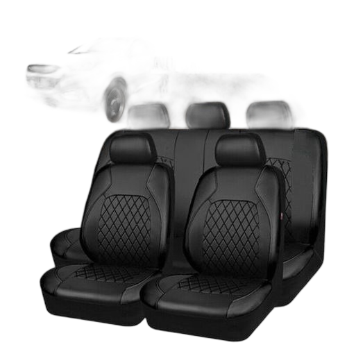 Housse de protection de siège de voiture universelle, en cuir pu, pour intérieur de voiture
