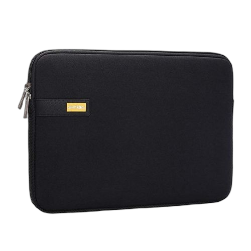 Housse shyias pour portable néoprène résistant à l'eau porte documents 15,6" noir