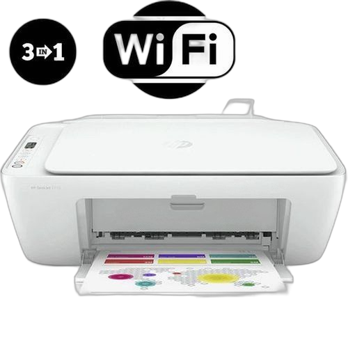 Hp imprimante multifonction hpdeskjet 2710 avec wifi blanc