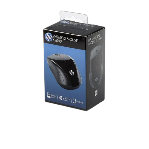 Hp x3000 souris sans fil noir