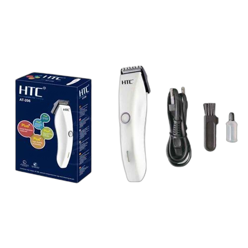 Htc tondeuse professionalsans fil rechargeable at 206 3w blanc