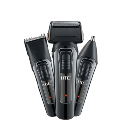 Htc tondeuse rasoir électrique rechargeable 3 en 1 at 1088 professionnelle sans fil rechargeable at 1088 3w