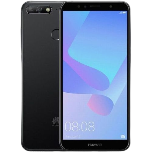 Huawei y6 prime 2018 5.7" 8mp+13mp 3000mah 3gb +32gb fingerprint+facewake dualsim black