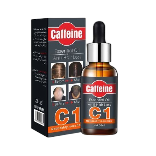 Huile anti chute de cheveux caffeine c1 pour hommes et femmes