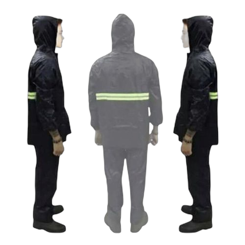 Imperméable avec pantalon rain suit pvc pluie réflecteur