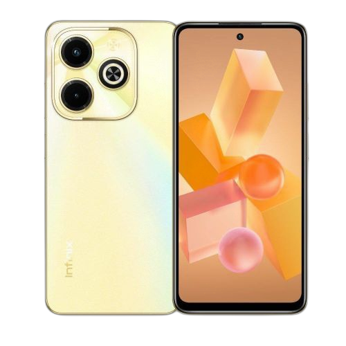 Infinix hot 40i 4g ecran 6.6"hd rom 256go ram 8go5000 mah gold