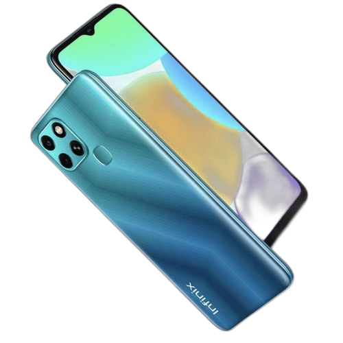 Infinix smart 6 4g – mémoire 32 go – ram 2 go – photo 13 mp – ecran 6.6″ cyan