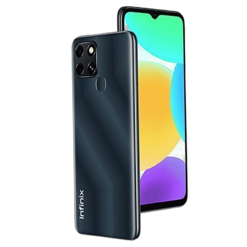 Infinix smart 8– 6.6″ 4g ram 4go rom 64go caméra 8mp/5mp 5000mah noir