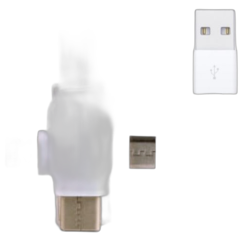 Italy câble usb 3 en 1 faction de données 3,5 a 1,2 m pour ip + micro + type c
