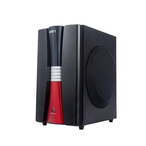 Jerry power home cinéma enceinte bluetooth & port usb/sd d3 woofer rouge/noir