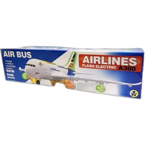 Jouet pour avion de simulation de jouet d'avion électrique pour enfants avec feux clignotants