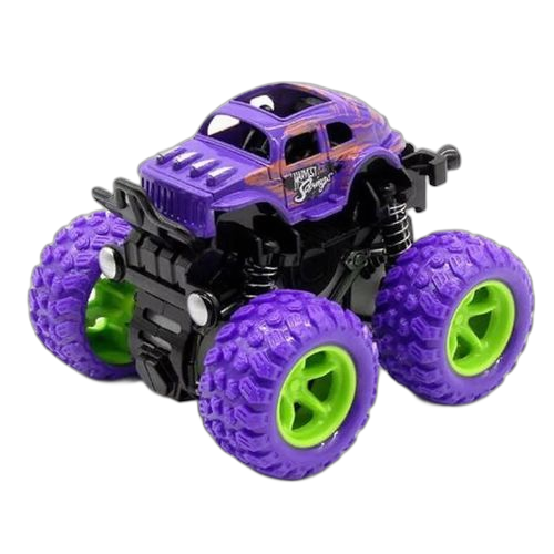 Jouet voiture tout terrain à inertie pivotant sur deux côtés à 360°‎9x6x3 cm