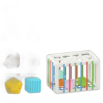 Jouets d'entraînement cognitif de forme et de couleur d'éducation précoce pour bébé