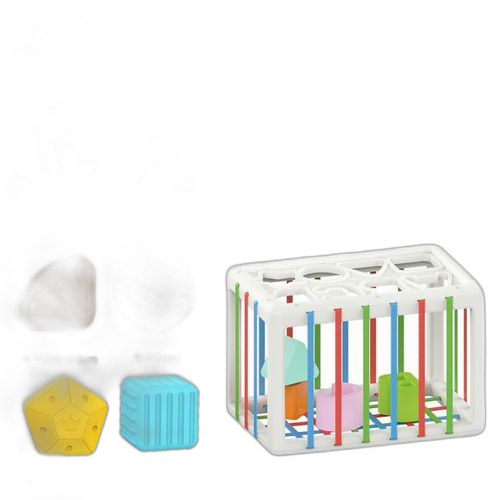 Jouets d'entraînement cognitif de forme et de couleur d'éducation précoce pour bébé