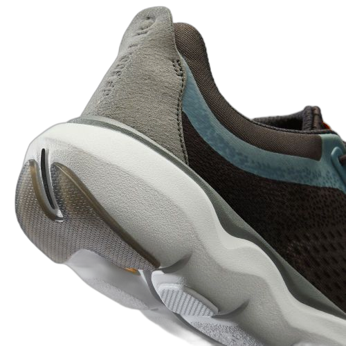 Kalenji chaussures de running homme jogflow 500.1 gris foncé et jaune