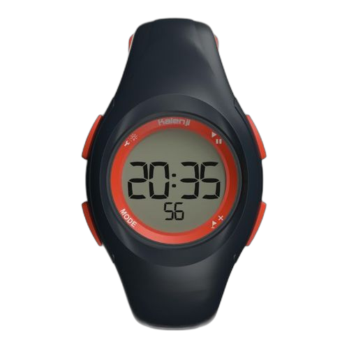 Kalenji montre chronomètre de course à pied w200 s bleu by decathlon