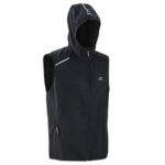 Kalenji veste sans manche running homme run wind noir by decathlon