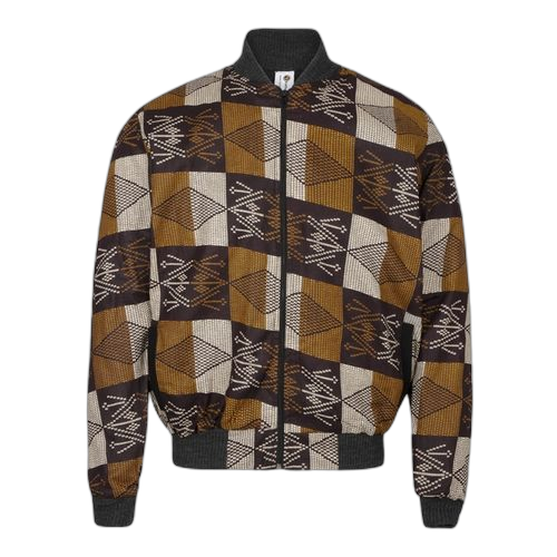 Katiopa bombers wax 100% coton unisexe marron
